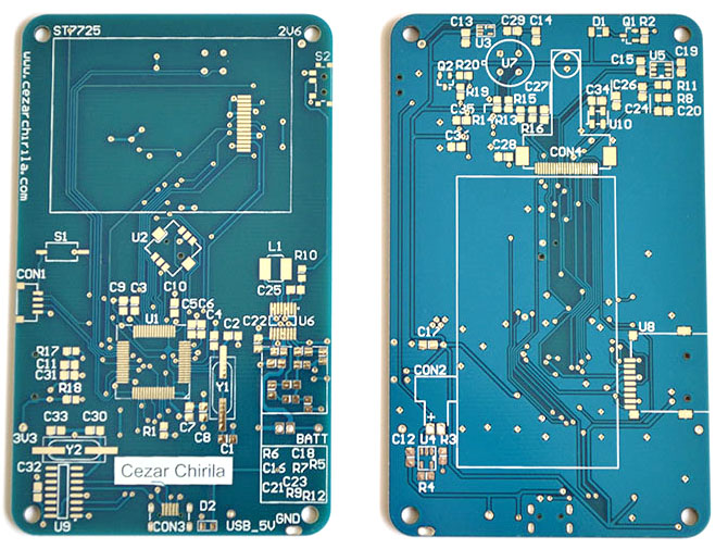 Unpopulated PCB